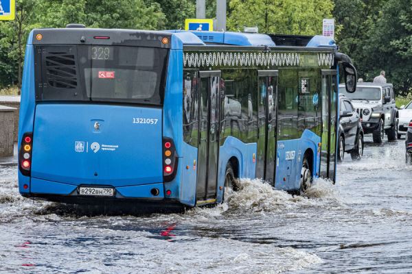 Mash: в Москве из-за непогоды пострадали две девушки