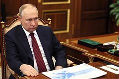 Путин оценил работу находившейся под командованием генерала Попова 58-й армии